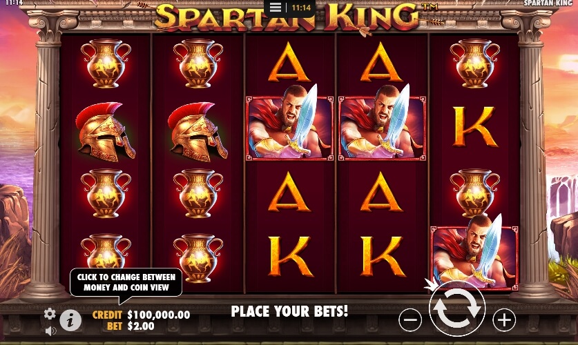 Spartan King จาก เว็บเกมสล็อต Pramatic Play KNG368 สล็อตออนไลน์