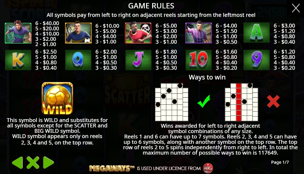 Spin & Score Megaways จาก เว็บเกมสล็อต Pramatic Play KNG368 สล็อต 666