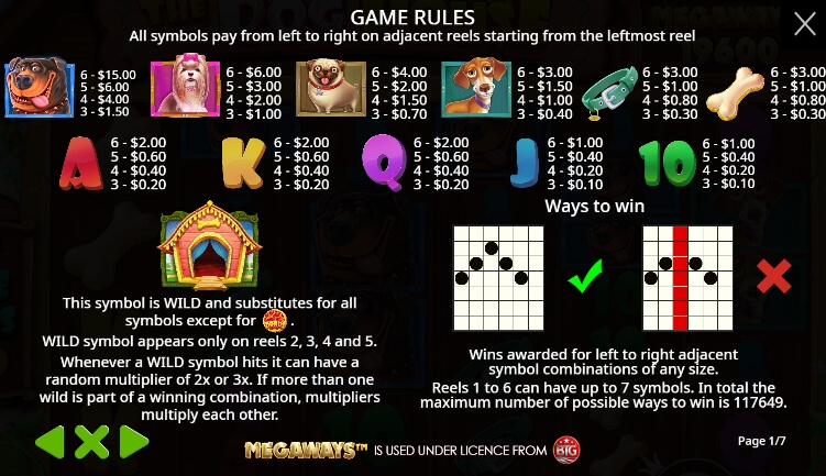 The Dog House Megaways จาก เว็บเกมสล็อต Pramatic Play KNG368 สล็อต วอเลท