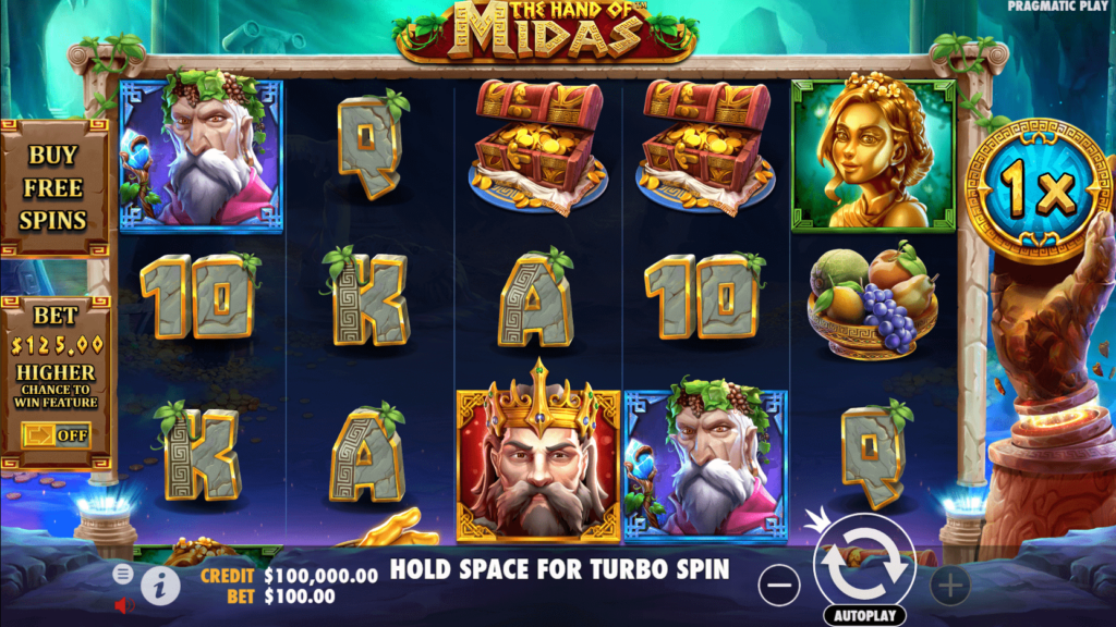 The Hand of Midas จาก เว็บเกมสล็อต Pramatic Play KNG368 สล็อต 168