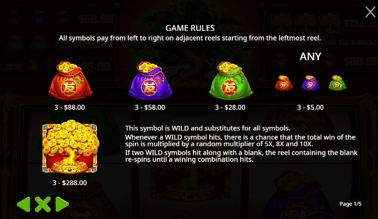 Tree of Riches จาก เว็บเกมสล็อต Pramatic Play KNG368 สล็อตแตก