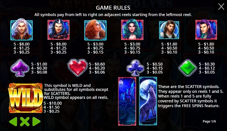 Vampires vs Wolves จาก เว็บเกมสล็อต Pramatic Play KNG368 เว็บสล็อต เว็บตรง