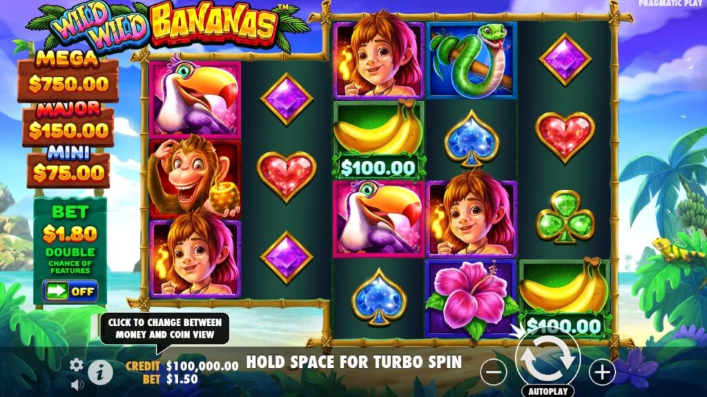 Wild Wild Bananas จาก เว็บเกมสล็อต Pramatic Play KNG368 สล็อต 777