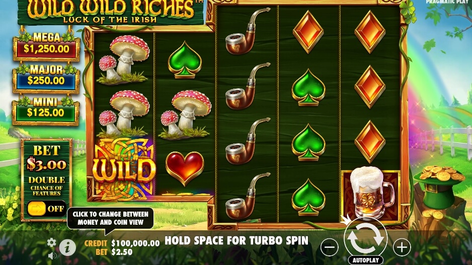 Wild Wild Riches จาก เว็บเกมสล็อต Pramatic Play KNG368 สล็อต เครดิตฟรี