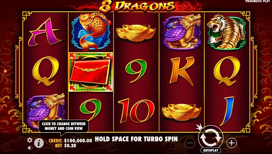 8 Dragon จาก เว็บเกมสล็อต Pramatic Play KNG368 เว็บสล็อต
