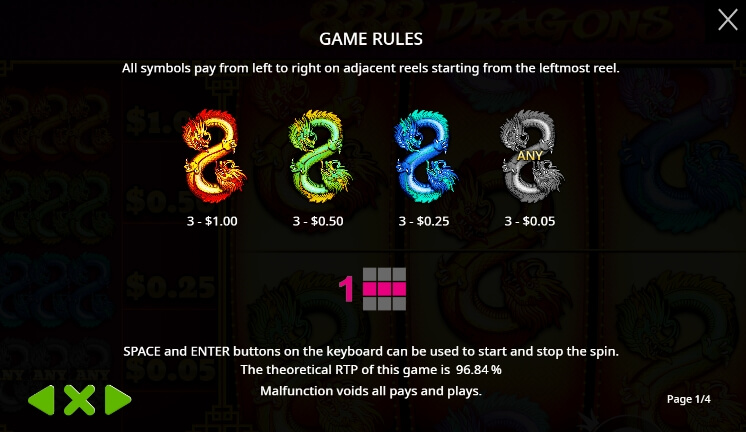 888 Dragons จาก เว็บเกมสล็อต Pramatic Play KNG368 10 รับ 100 สมาชิกใหม่