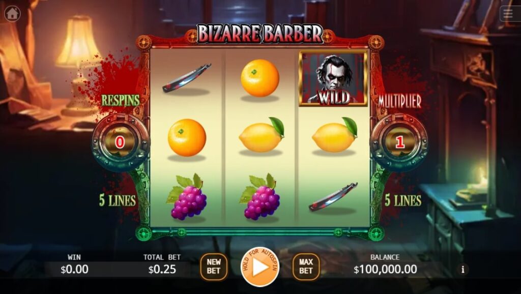 Bizarre Barber ค่าย Ka-gaming จาก kng เว็บสล็อต วอเลท