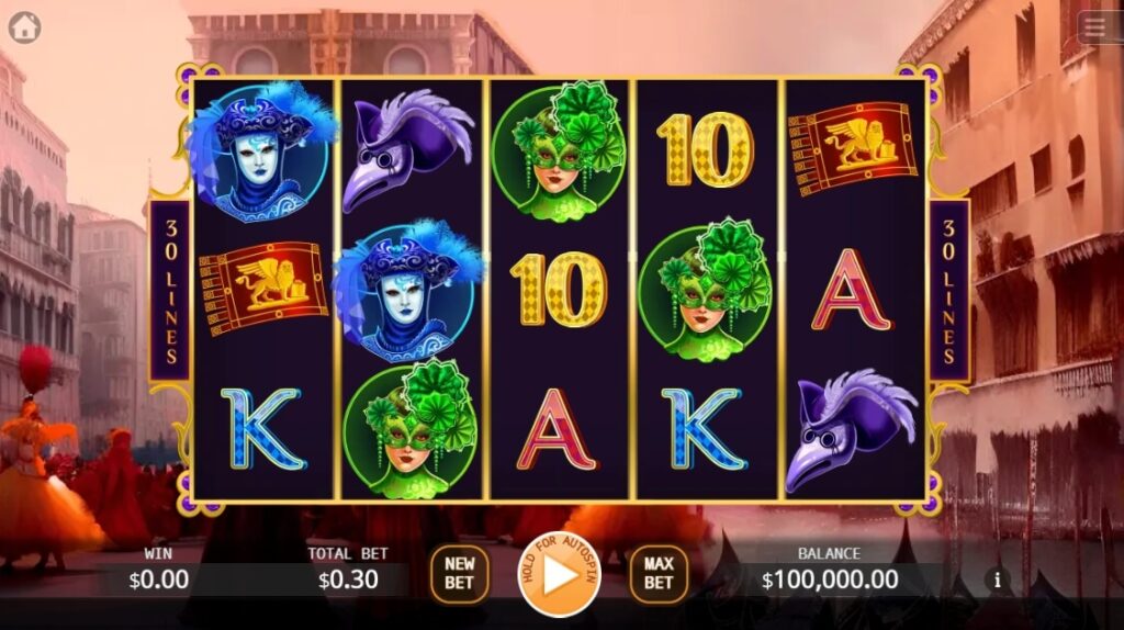 Carnival of Venice ค่าย Ka-gaming จาก kng สล็อต เว็บตรง 100