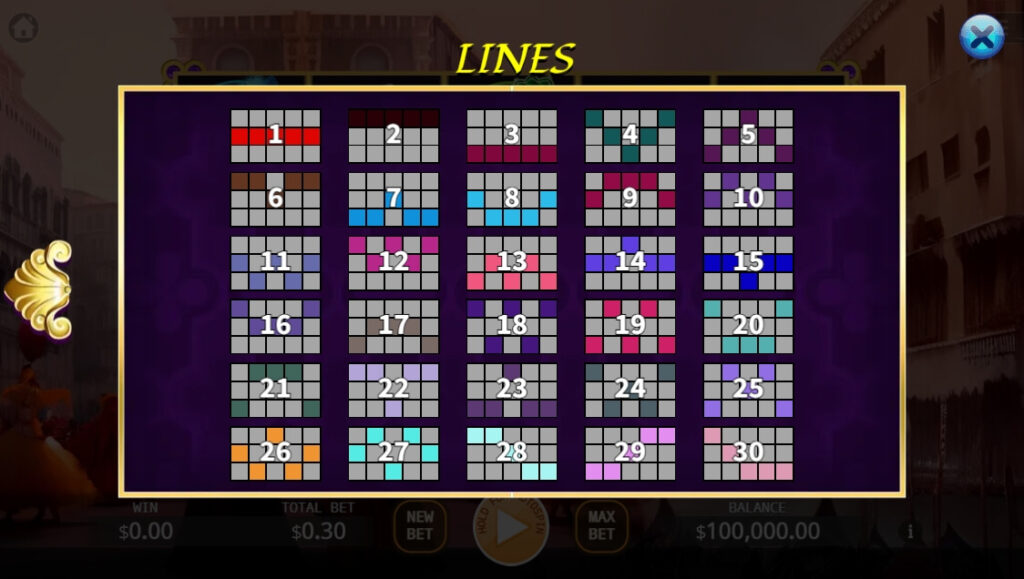 Carnival of Venice ค่าย Ka-gaming จาก kng เว็บ สล็อตตรง ไม่ผ่านเอเย่นต์