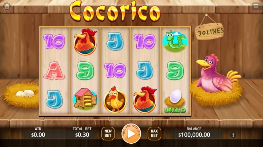 Cocorico ค่าย Ka-gaming จาก kng เว็บสล็อต