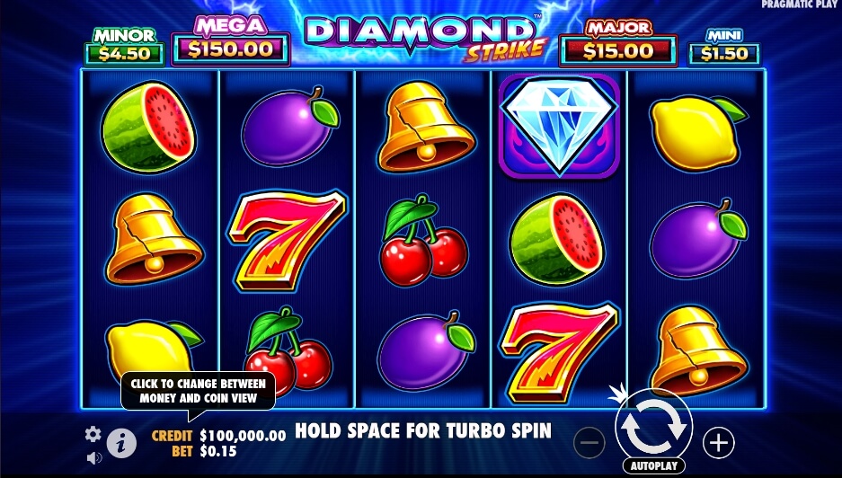Diamond Strike จาก เว็บเกมสล็อต Pramatic Play KNG368 สล็อต เว็บตรง 100