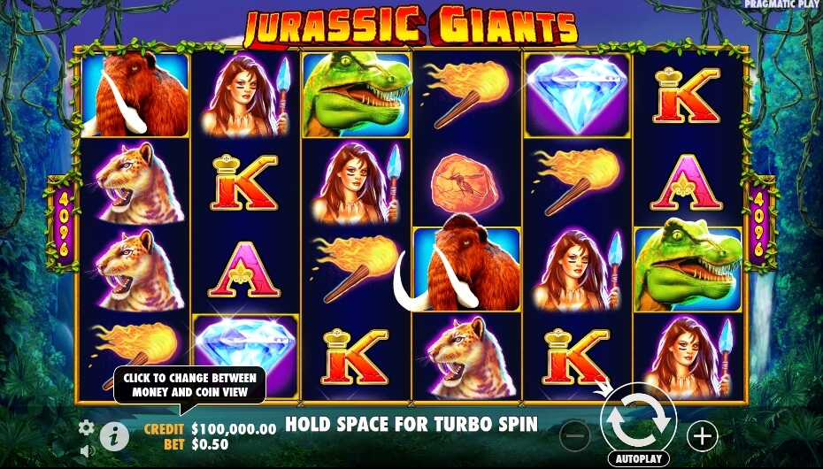 Jurassic Giants จาก เว็บเกมสล็อต Pramatic Play KNG368 สล็อต เว็บตรง