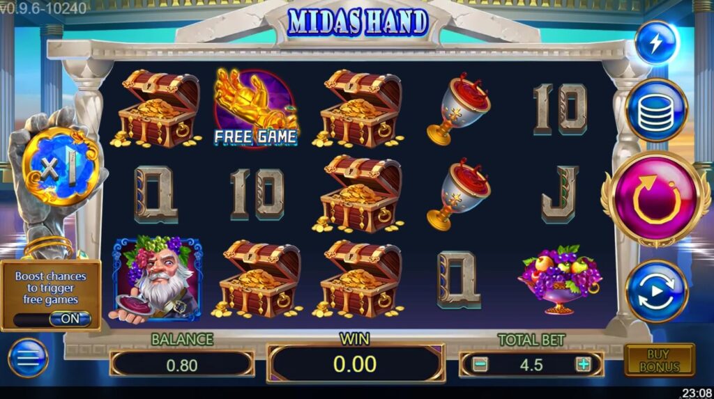 MIDAS HAND ค่าย Askmebet จาก KNG368 สล็อต เว็บตรง 100