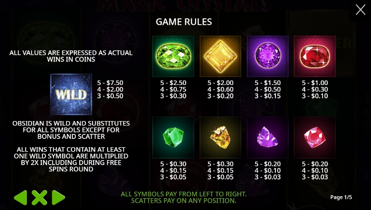 Magic Crystals จาก เว็บเกมสล็อต Pramatic Play KNG368 สล็อต วอเลท