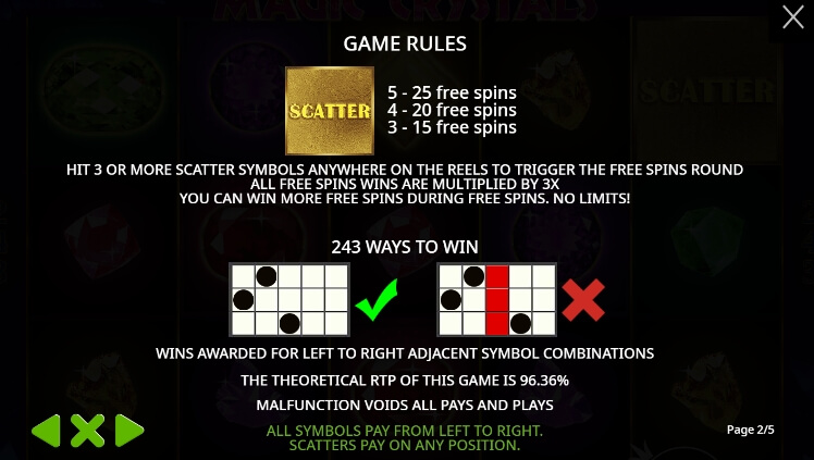 Magic Crystals จาก เว็บเกมสล็อต Pramatic Play KNG368 เว็บสล็อต เว็บตรง ค่ายใหญ่