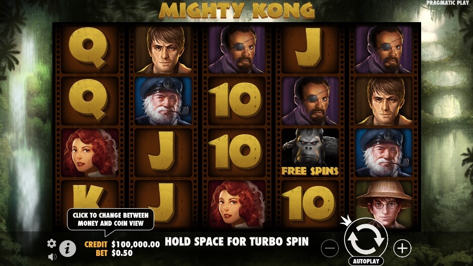 Mighty Kong จาก เว็บเกมสล็อต Pramatic Play KNG368 สล็อต เครดิตฟรี