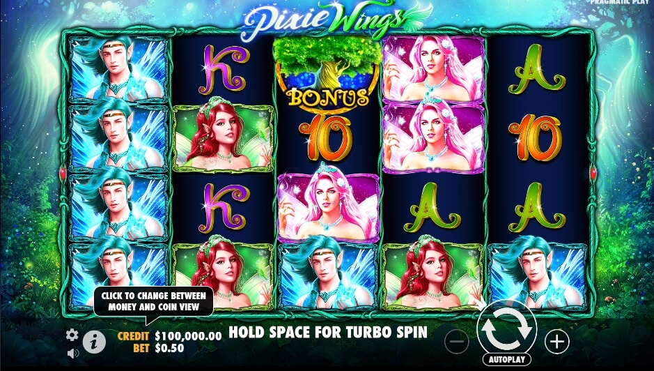 Pixie Wings จาก เว็บเกมสล็อต Pramatic Play KNG368 เกมสล็อต เว็บตรง