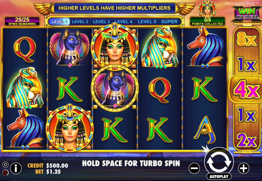Queen of Gold จาก เว็บเกมสล็อต Pramatic Play KNG368 สล็อต เครดิตฟรี