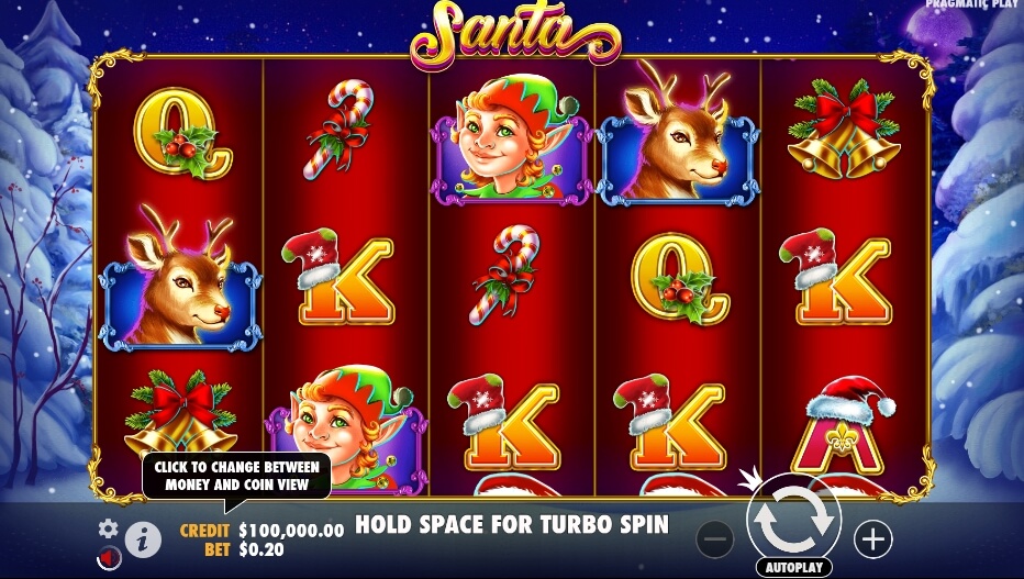 Santa จาก เว็บเกมสล็อต Pramatic Play KNG368 สล็อต 666