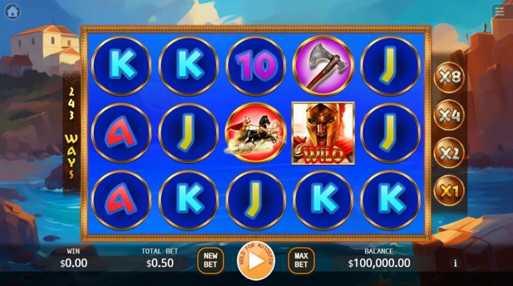 Spartan ค่าย Ka-gaming จาก kng สล็อต เครดิตฟรี