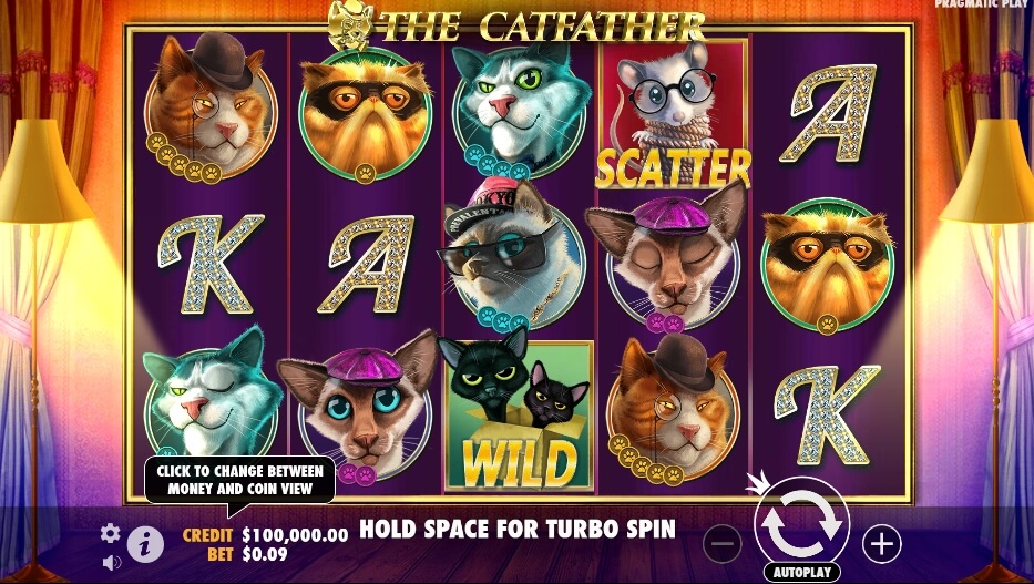 The Catfather จาก เว็บเกมสล็อต Pramatic Play KNG368 สล็อต777