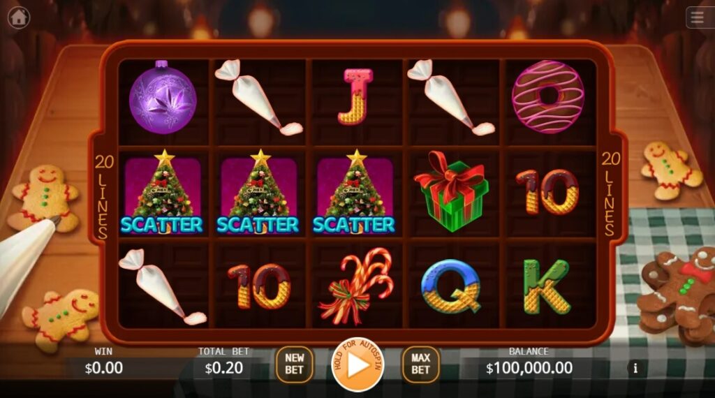 The Gingerbread Land ค่าย Ka-gaming จาก kng สล็อต แตกง่าย
