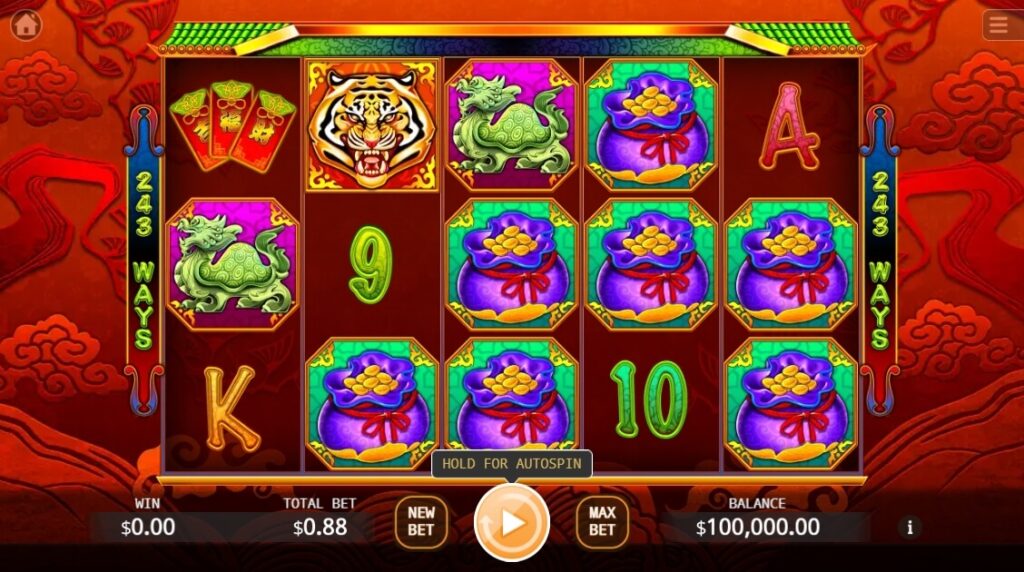 Treasure Tiger ค่าย Ka-gaming จาก kng สล็อต 777