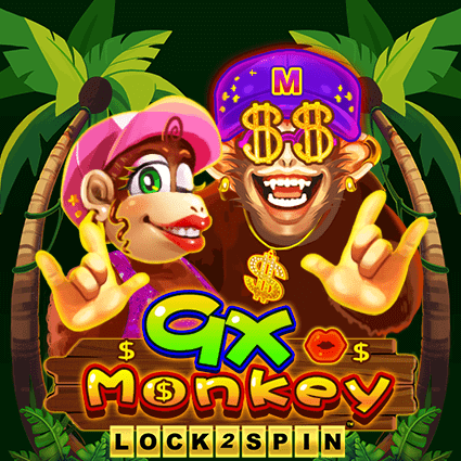 9x Monkey Lock 2 Spin ค่าย Ka-gaming จาก kng สล็อต 777