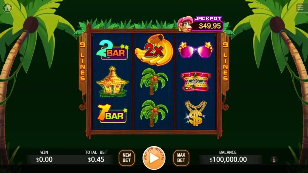 9x Monkey Lock 2 Spin ค่าย Ka-gaming จาก kng สล็อต เครดิตฟรี