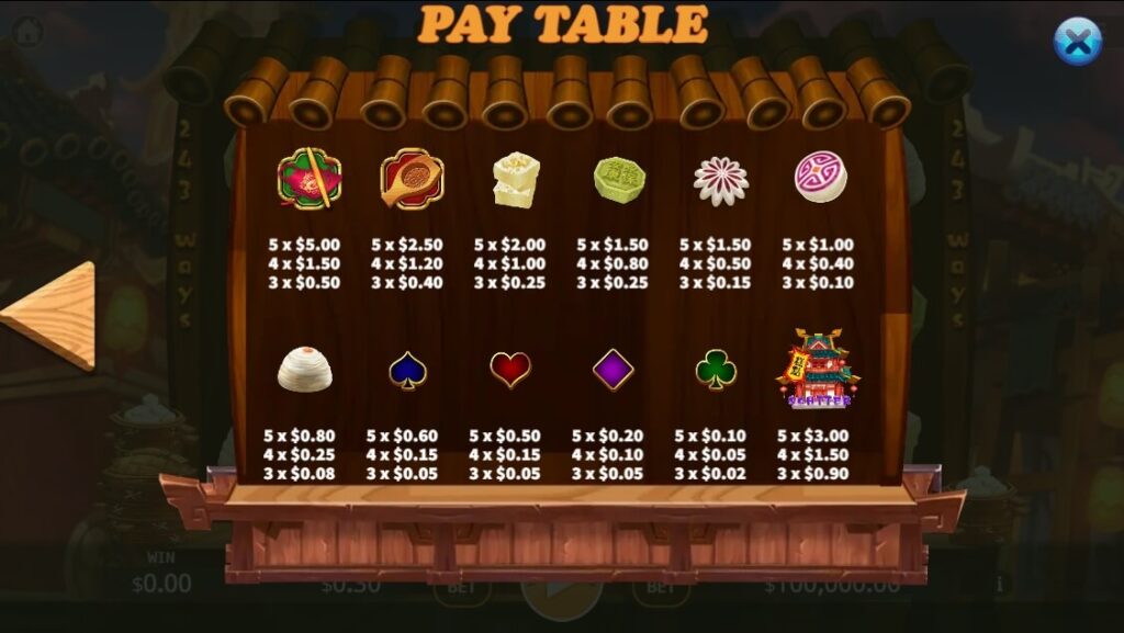 Chinese Pastry ค่าย Ka-gaming จาก kng เว็บสล็อต เว็บตรง