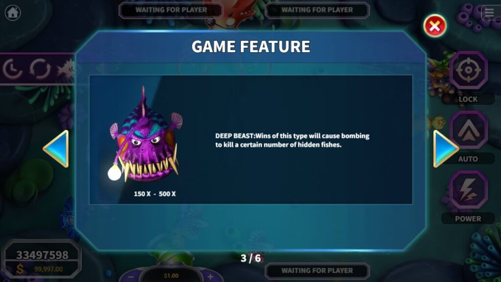 Deep Beast ค่าย Ka-gaming จาก kng สล็อต 888