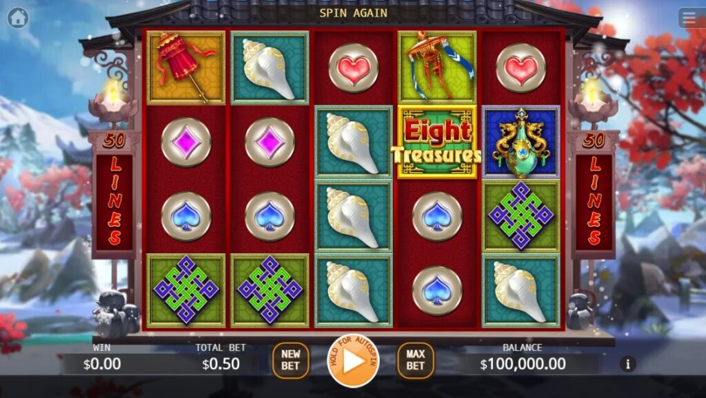 Eight Treasures ค่าย Ka-gaming จาก kng สล็อต 777
