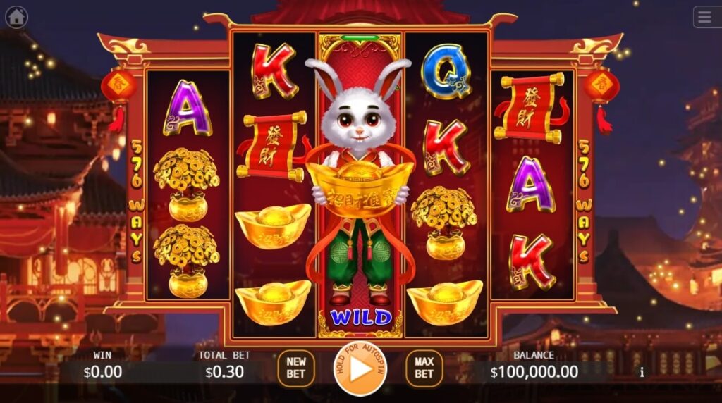 Fortune Rabbit Lock 2 Spin ค่าย Ka-gaming จาก kng สล็อต เครดิตฟรี