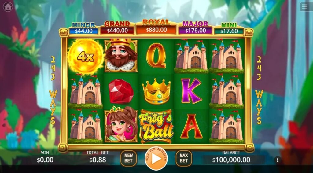Frog's Ball Lock 2 Spin ค่าย Ka-gaming จาก kng สล็อต 888