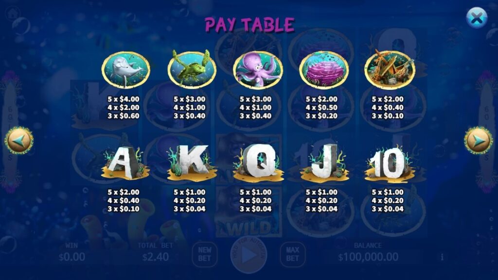 Mermaid Seas ค่าย Ka-gaming จาก kng สล็อต ฟรี