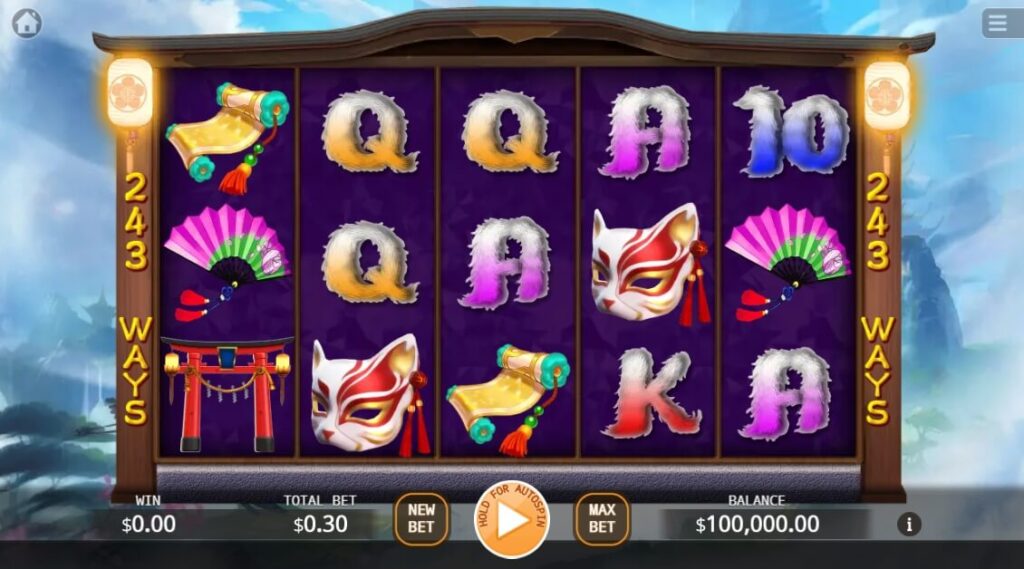 Nine Tailed Fox ค่าย Ka-gaming จาก kng สล็อต เครดิตฟรี