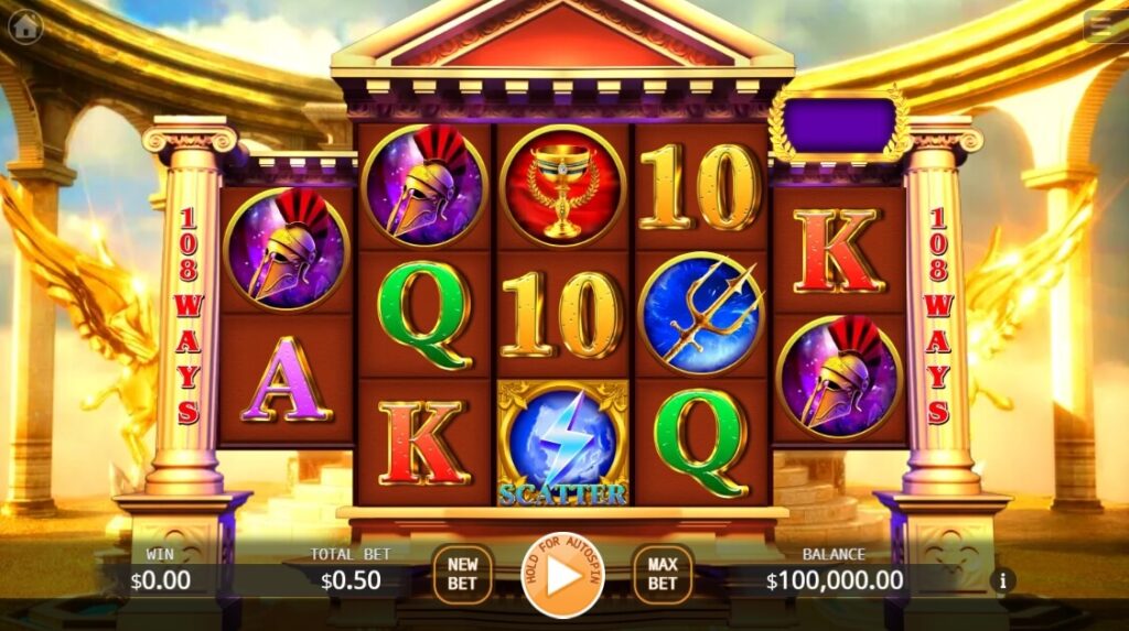 Olympus Gods ค่าย Ka-gaming จาก kng สล็อต 666