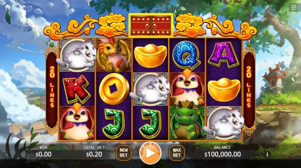 Oriental Beast ค่าย Ka-gaming จาก kng เว็บสล็อต เว็บตรง