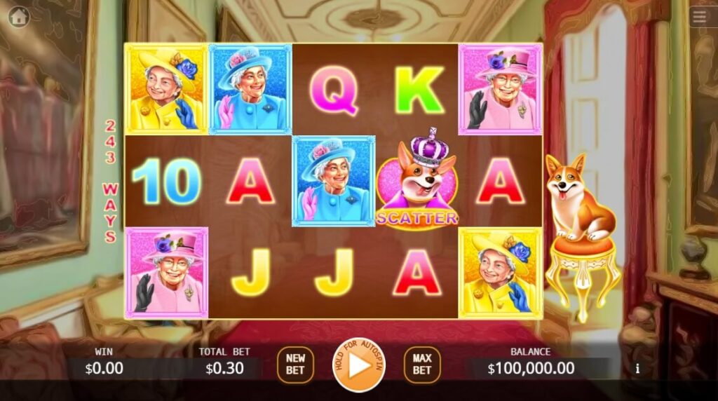 Queen’s Corgi ค่าย Ka-gaming จาก kng สล็อต เว็บตรง