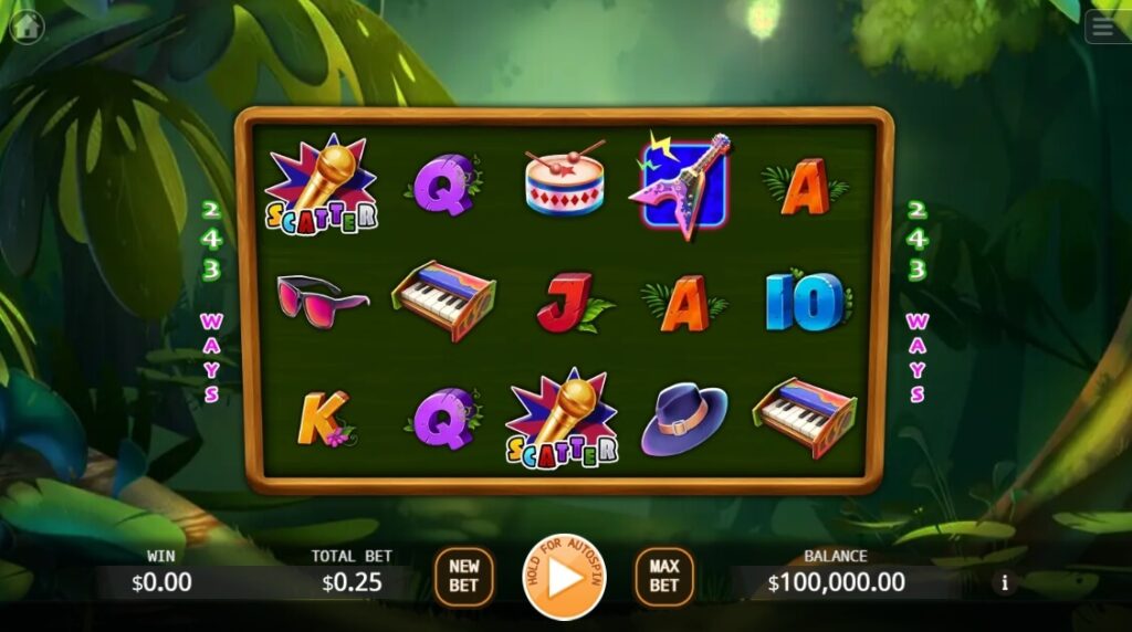 Rock Parrot ค่าย Ka-gaming จาก kng เล่น สล็อต ฟรี