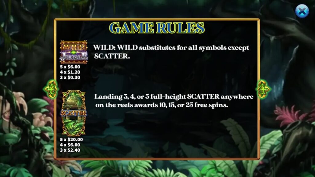 Wild Jungle ค่าย Ka-gaming จาก kng สล็อต 168