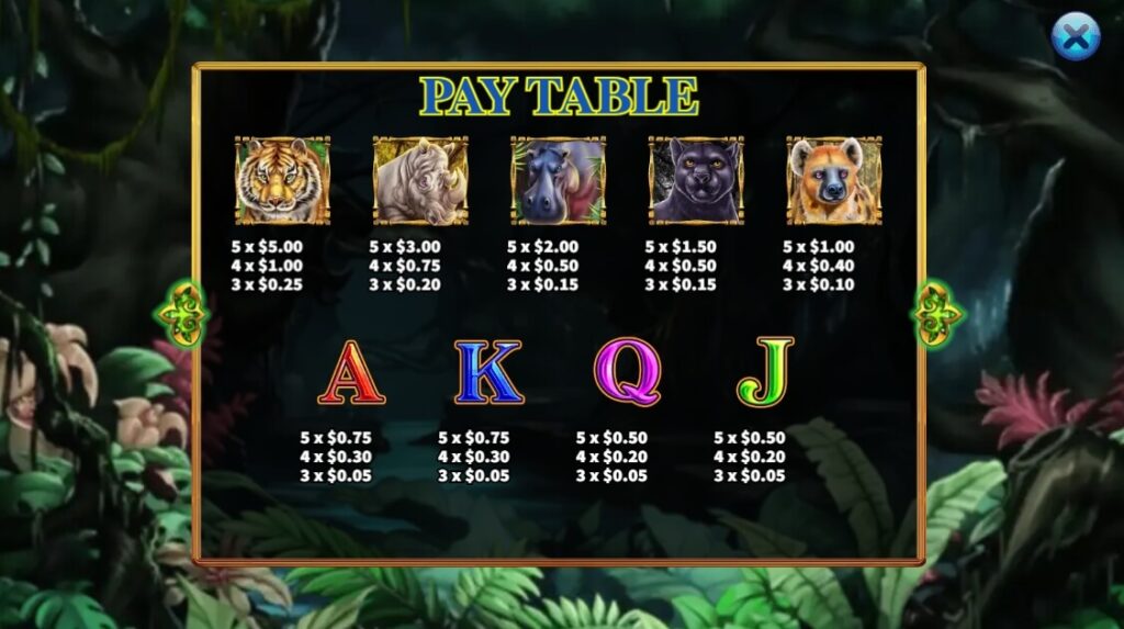 Wild Jungle ค่าย Ka-gaming จาก kng สล็อต 777