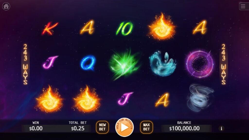X-Elements ค่าย Ka-gaming จาก kng สล็อต เครดิตฟรี