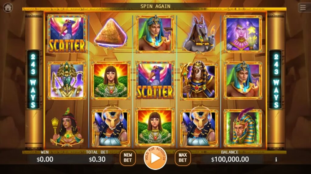 Egyptian Mythology ค่าย Ka-gaming จาก kng สล็อต 888