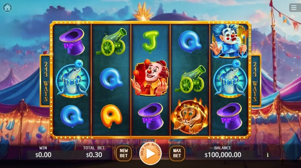 Fantasy Circus ค่าย Ka-gaming จาก kng สล็อต 888