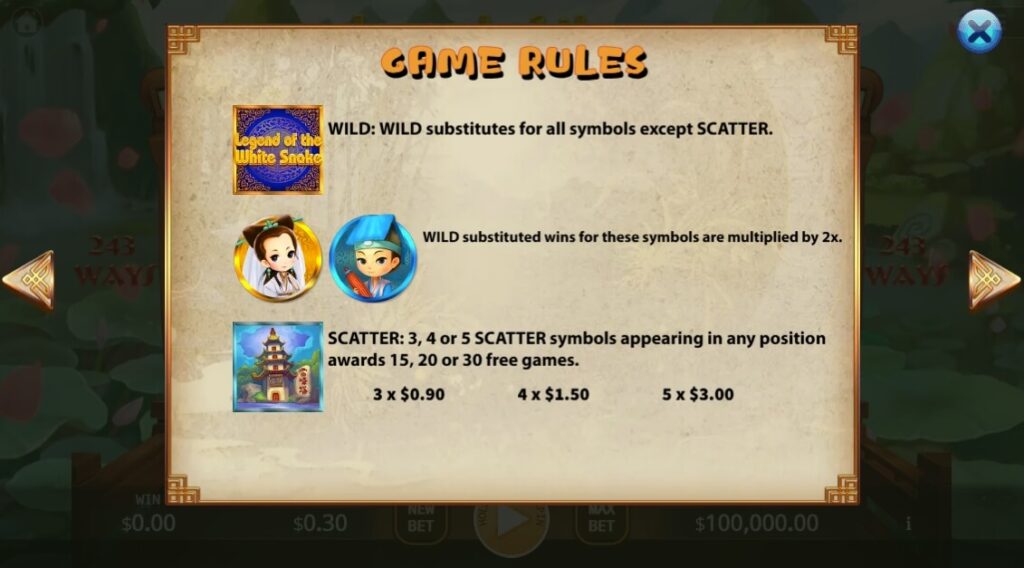 Legend of the White Snake ค่าย Ka-gaming จาก kng สล็อต 777