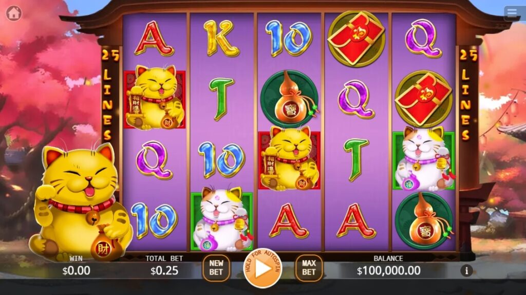 Lucky Cat ค่าย Ka-gaming จาก kng สล็อต เว็บตรง