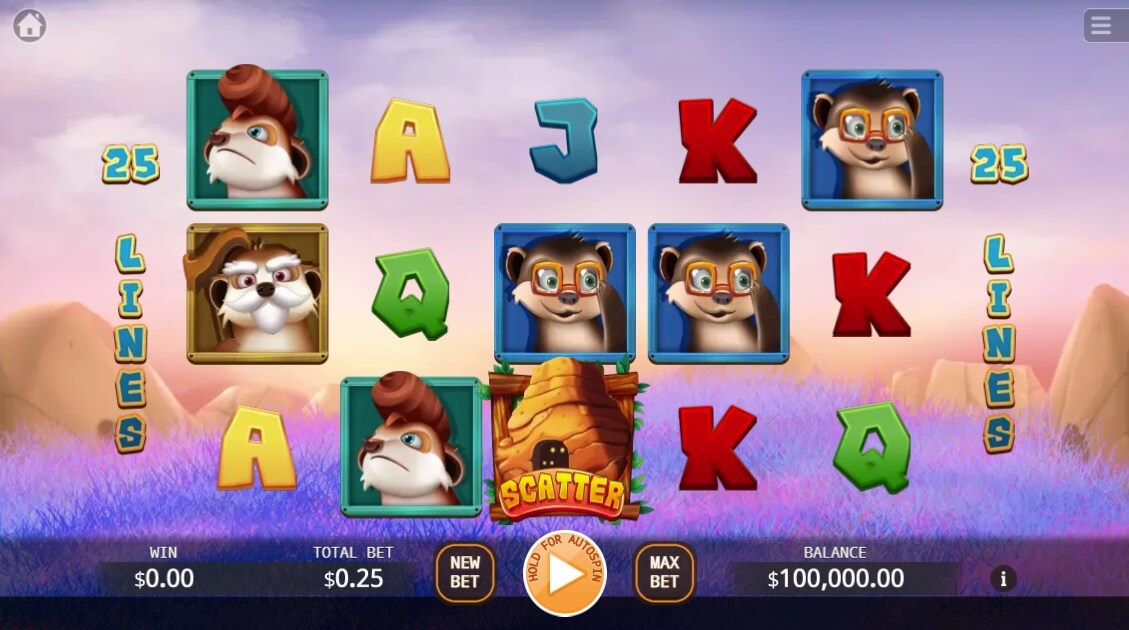 Meerkats' Family ค่าย Ka-gaming จาก kng สล็อต เว็บตรง
