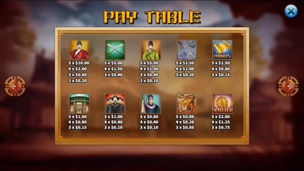 Ming Imperial Guards ค่าย Ka-gaming จาก kng สล็อต 168