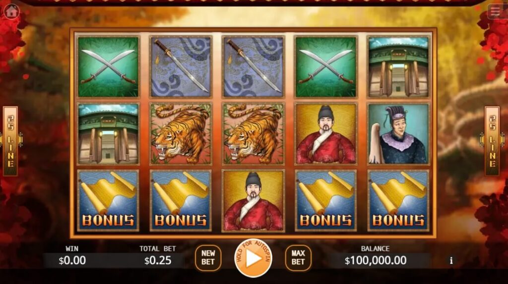 Ming Imperial Guards ค่าย Ka-gaming จาก kng สล็อต 777